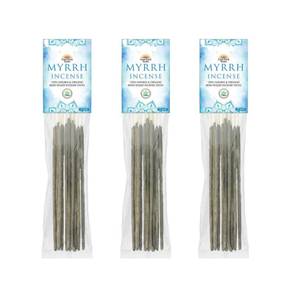 Natural Resin Rolled Incense Sticks 3 Pack