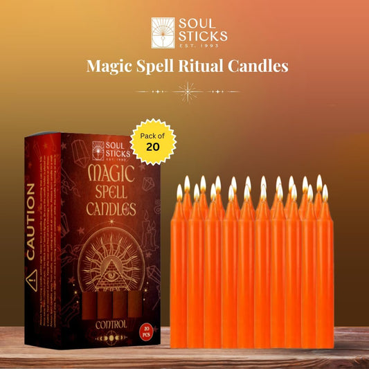 Soul Sticks 4 in. Magic Spell Chime Candles - 20 Pack