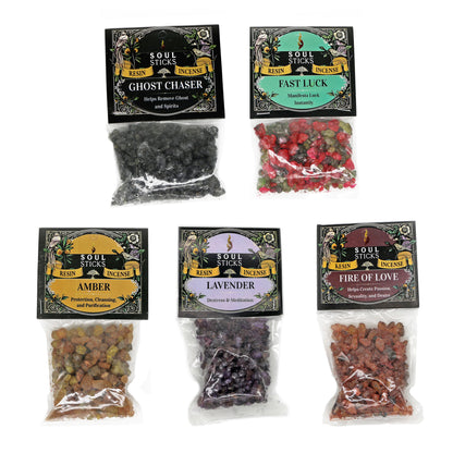 Natural Resin Incense Pack 1 oz. for Charcoal Burners