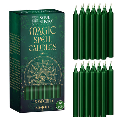 Soul Sticks 4 in. Magic Spell Chime Candles - 20 Pack