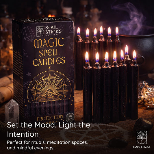 Soul Sticks 4 in. Magic Spell Chime Candles - 20 Pack