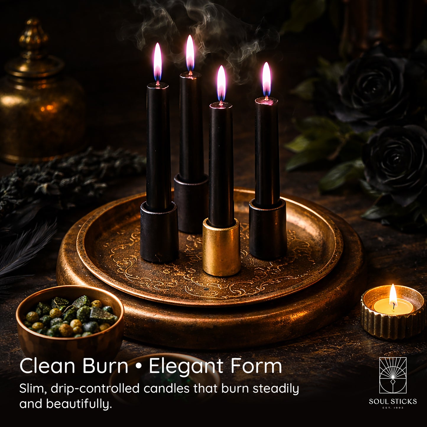 Soul Sticks 4 in. Magic Spell Chime Candles - 20 Pack