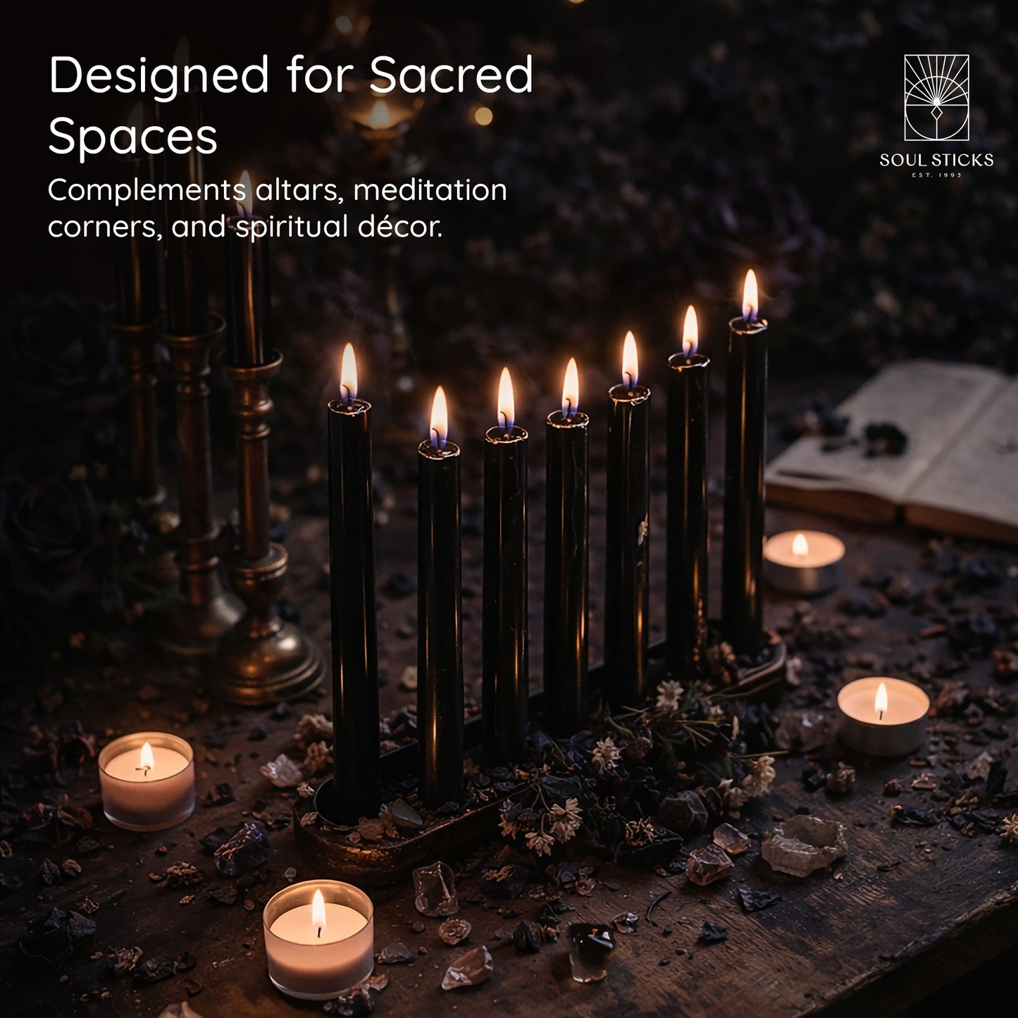 Soul Sticks 4 in. Magic Spell Chime Candles - 20 Pack