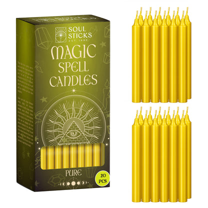Soul Sticks Pure Magic Spell Candles - 20 Pack