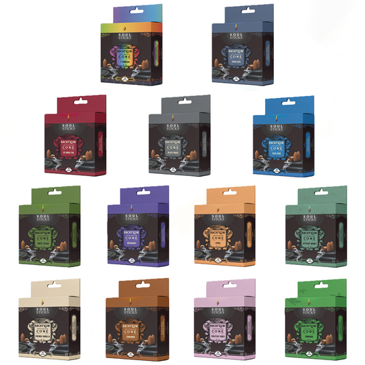 Soul Sticks, Backflow Cones (4 PK) - You Choose Your Scent!