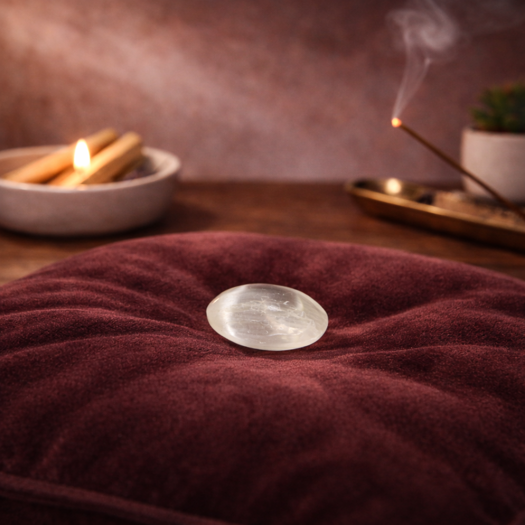 Selenite Soothing Stone (2"-3")