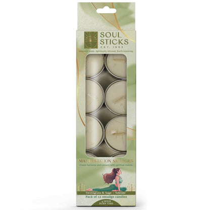 Packaged Manifestation Smudgies - Harmony & Spiritual Connection shown on a plain background