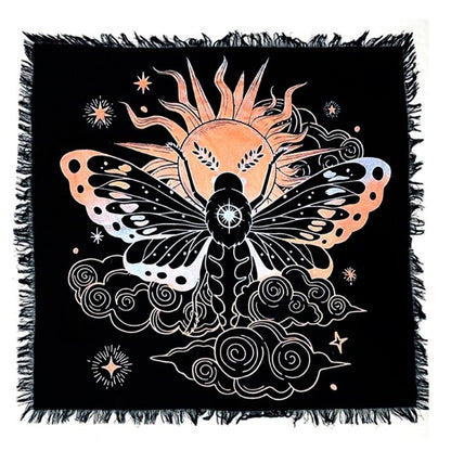 Mystical altar cloth for spiritual rituals, meditation, and ceremonial use