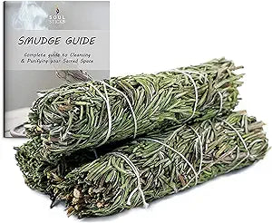 Mountain Sage Smudge Sticks with Smudge Guide (3 PK)